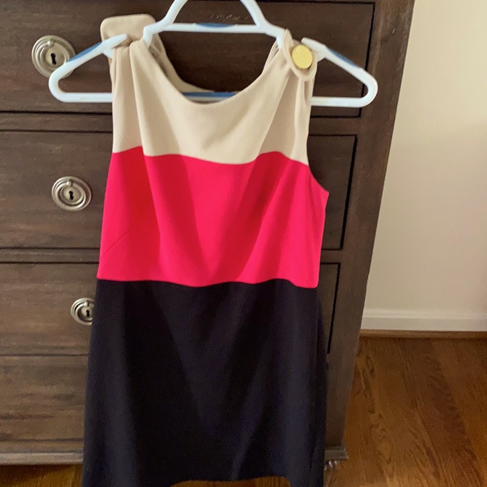 Calvin Klein Colorblock Midi Dress